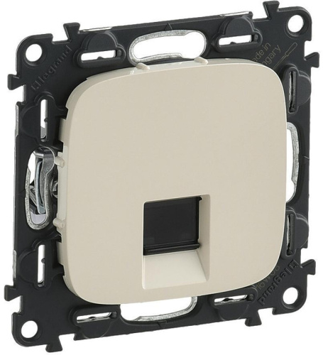 Розетка компьютерная без рамки Legrand Valena Allure 1-м. RJ45 5e слоновая кость, Legrand, купить, цена, доставка, безопасность Розетка компьютерная без рамки Legrand Valena Allure 1-м. RJ45 5e слоновая кость Legrand — купить по цене от 1 750 ₽ | ПрофБезопасность