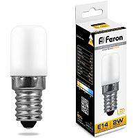 Лампа светодиодная для холодильника Feron LB-10 2Вт Е14 220В  2700К Feron — купить по цене от 175 ₽ | ПрофБезопасность
