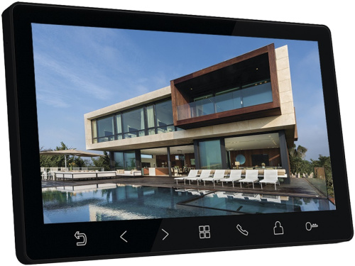Монитор видеодомофона Tantos Amelie HD SE Slim черный фото 2