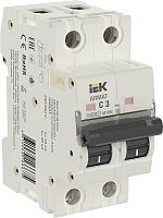 Выключатель автоматический IEK ARMAT M10N 2п 3А C 10кА