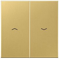 Лицевая панель Jung LS990 metal для 2-кл. выключателя жалюзи латунь Jung — купить по цене от 10&nbsp;425 ₽ | ПрофБезопасность