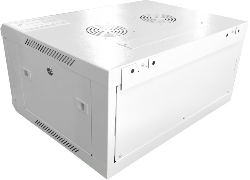 Шкаф настенный 19″ Netko WMA 4U (600x450x280) серый, собранный фото 2