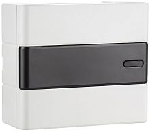 Бокс пластиковый ЭРА Trend ЩРН-П-08 8 мод. (231х200х102мм) IP40 черная дверца