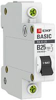 Выключатель автоматический EKF Basic ВА47-29 1п 25А B 4.5кА