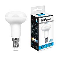 Лампа светодиодная Feron LB-450 R50 Спот E14 220В 7Вт 580Лм 6400К 50х89мм Feron — купить по цене от 145 ₽ | ПрофБезопасность