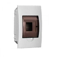 Бокс IEK Krepta 3 ЩРВ-П-4 222x136x87 IP41 прозрачная дверь