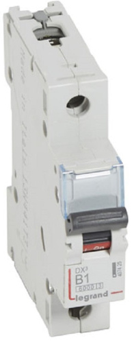 Выключатель автоматический Legrand DX3-E 6000 1п 1А B 10кА