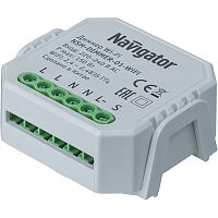Умный диммер одноканальный Navigator SmartHome NSH-DIMMER-01-WiFi белый Navigator — купить по цене от 2&nbsp;250 ₽ | ПрофБезопасность