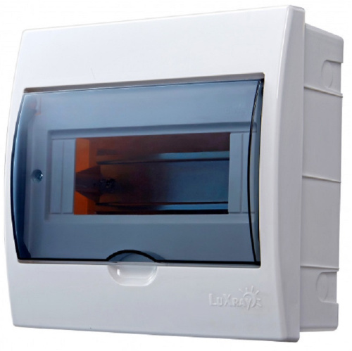 Бокс пластиковый Lezard Luxray ЩРВ-П-6 (200x148x95мм) IP41 прозрачная дверь