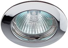 Светильник встраиваемый литой Эра KL1 CH MR16 12V 50W Хром Эра — купить по цене от 185 ₽ | ПрофБезопасность