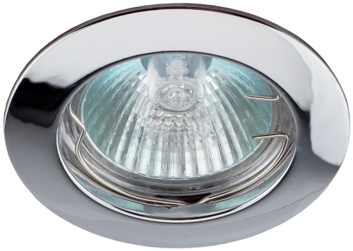 Светильник встраиваемый литой Эра KL1 CH MR16 12V 50W Хром Эра — купить по цене от 185 ₽ | ПрофБезопасность