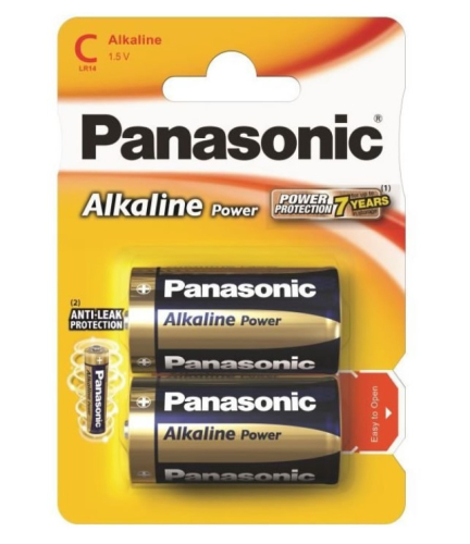 Элемент питания Panasonic LR14 Alkaline Power BL*2 (цена за 1 шт.) (батарейка) картинка