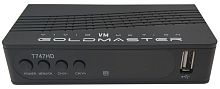 Цифровой эфирный приемник GoldMaster T-747HD Goldmaster — купить по цене от 1&nbsp;490 ₽ | ПрофБезопасность
