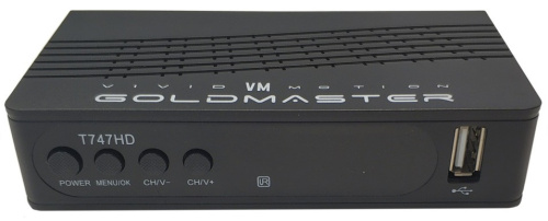 Цифровой эфирный приемник GoldMaster T-747HD Goldmaster — купить по цене от 1&nbsp;490 ₽ | ПрофБезопасность