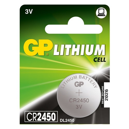 Элемент питания GP CR2450 (батарейка) GP — купить по цене от 340 ₽ | ПрофБезопасность