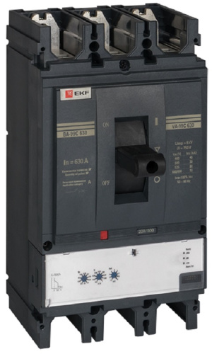 Выключатель автоматический в литом корпусе EKF PROxima Compact630 ВА-99C 3п 630А 45кА