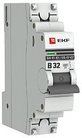 Выключатель автоматический EKF PROxima ВА47-63 1п 32А B 6кА