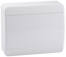 Бокс пластиковый Кэаз OptiBox ЩРН-П-12 P-BNN-2-12-IP41 (240х290х102мм) IP40 белая дверца