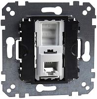 Розетка телефонная без накладки без рамки Schneider Electric Merten Antique 1-м. RJ-12 