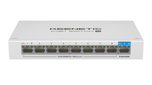 Коммутатор Keenetic Switch 9 KN-4710 PoE фото 2
