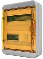 Бокс пластиковый Tekfor ЩРН-П-24 BNO 65-24-2 (410х300х153мм) IP65 оранжевая дверца