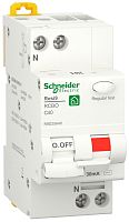 Автомат дифференциального тока АВДТ Schneider Electric Resi9 2п 40А 10мА 6кА C тип A