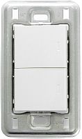 Выключатель без рамки Legrand Anam Zunis 2-кл. белый Legrand — купить по цене от 770 ₽ | ПрофБезопасность