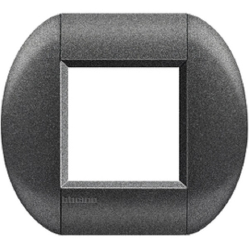 Рамка овальная Legrand BTicino LivingLight 2 мод Графит  Legrand — купить по цене от 2&nbsp;234 ₽ | ПрофБезопасность фото 2