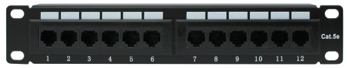 Патч-панель Netko 12 портов TP12T-KDA-CEC UTP 10", 1U, Dual Type, J Netko — купить по цене от 1&nbsp;050 ₽ | ПрофБезопасность