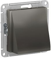 Вывод кабеля без рамки Systeme Electric AtlasDesign сталь