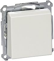 Розетка с заземлением без рамки Schneider Electric Merten System M 1-м. крышка полярно-белый