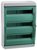 Бокс пластиковый Кэаз OptiBox ЩРН-П-54 P-BNZ-3-54-IP65 (560х408х153мм) IP65 зеленая дверца