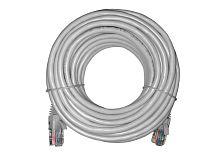 Патч-корд NETKO Optima UTP4, ВС, LSZH, литой коннектор, 10 м (серый)