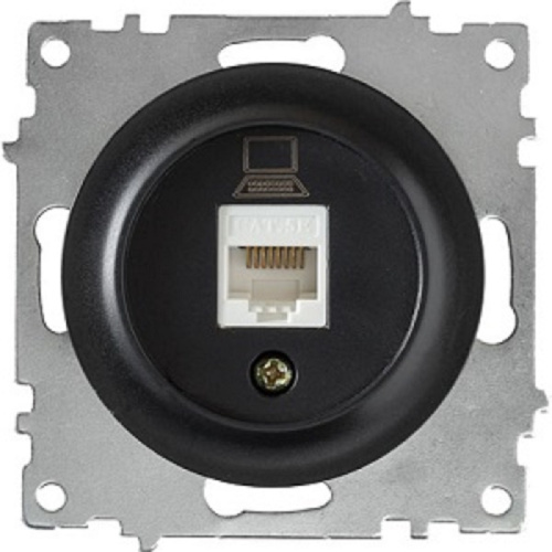 Розетка компьютерная без рамки OneKeyElectro Florence 1-м. RJ45 5e черный, OneKey, купить, цена, доставка, безопасность Розетка компьютерная без рамки OneKeyElectro Florence 1-м. RJ45 5e черный OneKey — купить по цене от 270 ₽ | ПрофБезопасность