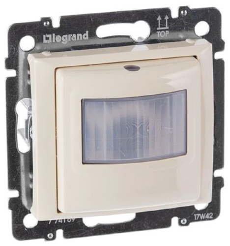 Датчик движения инфракрасный без рамки Legrand Valena 1000 Вт 120°слоновая кость 