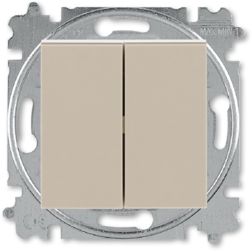 Переключатель без рамки ABB EPJ Levit 2-кл. проходной кофе макиато/белый ABB — купить по цене от 1&nbsp;650 ₽ | ПрофБезопасность