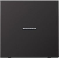 Лицевая панель Jung LS990 metal для 1-кл. выключателя с подсветкой алюминий темный  Jung — купить по цене от 6&nbsp;028 ₽ | ПрофБезопасность