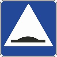 Дорожный знак 5.20 - Искусственная неровность