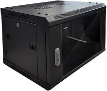 Шкаф настенный 19″ Netko WMA 12U (600х450х635) черный, разобранный