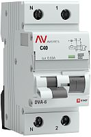 Автомат дифференциального тока АВДТ EKF Averes DVA-6 2п 40А 100мА 6кА C тип AC