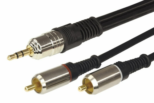 Кабель Rexant Стерео 3,5 мм - 2RCA 3 метра