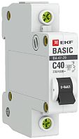 Выключатель автоматический EKF Basic ВА47-29 1п 50А C 4.5кА