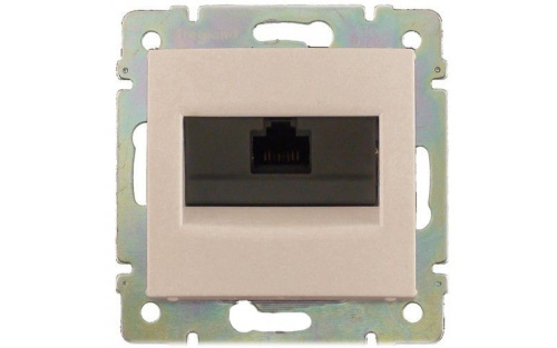 Розетка компьютерная без рамки Legrand Valena 1-м. RJ45 5e слоновая кость