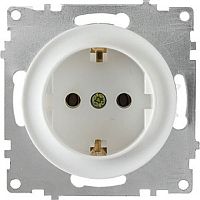 Розетка с заземлением без рамки OneKeyElectro Florence 1-м. белый OneKey — купить по цене от 115 ₽ | ПрофБезопасность