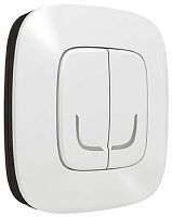 Умный выключатель беспроводной Valena Allure Netatmo 2-кл. IP20 белый Legrand — купить по цене от 5&nbsp;845 ₽ | ПрофБезопасность