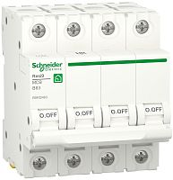 Выключатель автоматический Schneider Electric Resi9 4п 63A B 6кА 