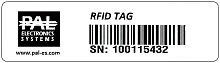 Наклейка дальней идентификации PAL-ES RFID Smart Gate BS011  картинка