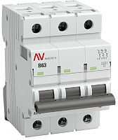 Выключатель автоматический EKF Averes AV-6 3п 6А B 6кА