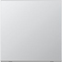 Лицевая панель Jung LS990 metal для 1-кл. выключателя алюминий Jung — купить по цене от 3&nbsp;001 ₽ | ПрофБезопасность