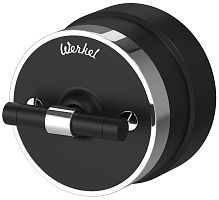 Переключатель-ретро пластик Werkel Retro Vintage 1-кл. проходной черный матовый/хром Werkel — купить по цене от 1&nbsp;250 ₽ | ПрофБезопасность